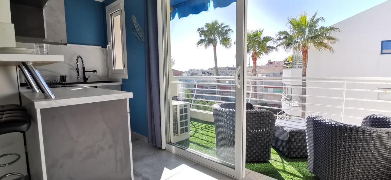 Cannes Pointe Croisette Studio Plage 2 Min A Pieds 외부 사진